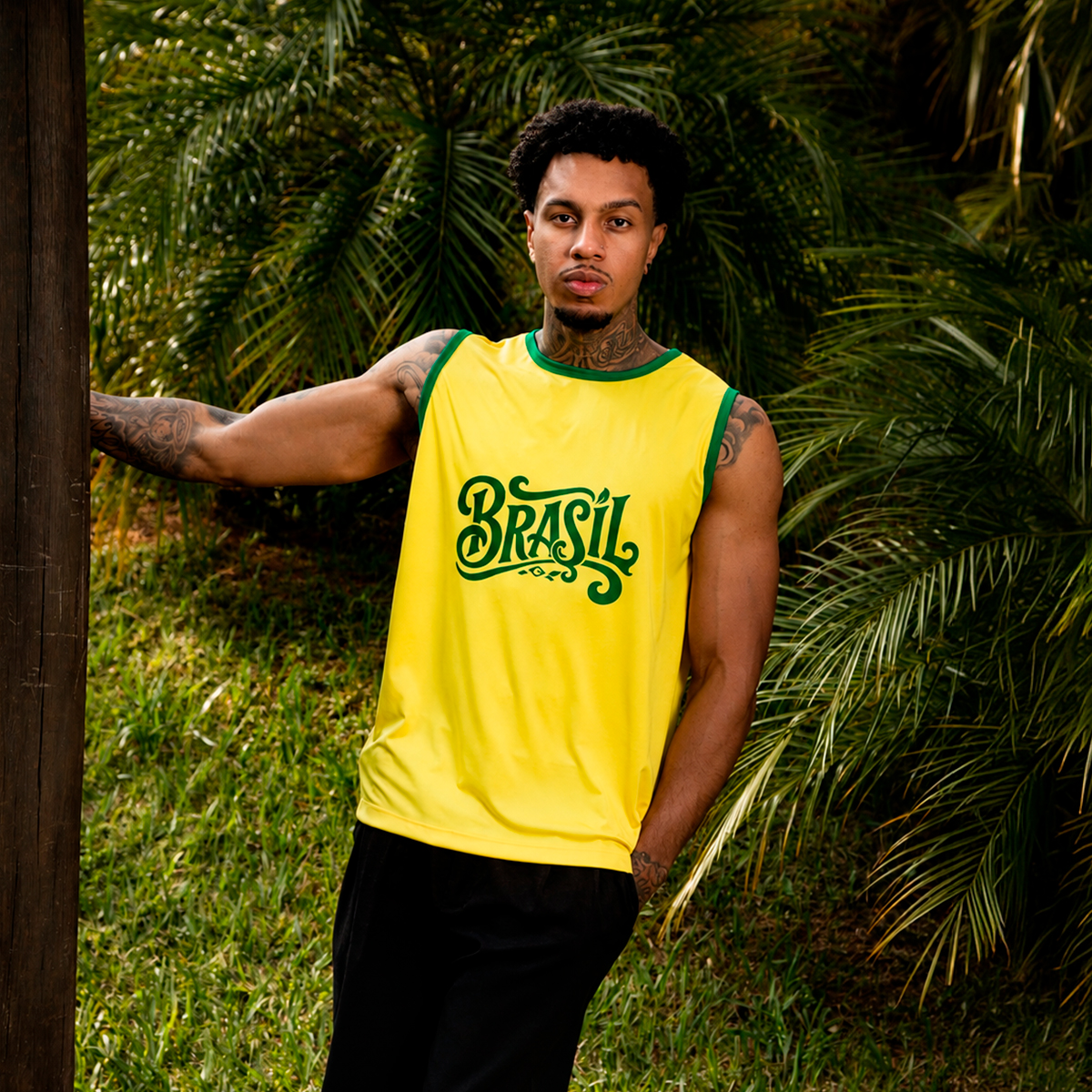 camisa regata dry fit brasil copa do mundo 2026